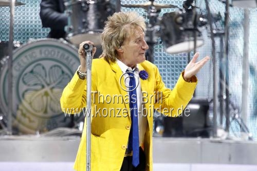 Britische Rock- und Pop-Sänger Rod Stewart gastiert auf seiner 